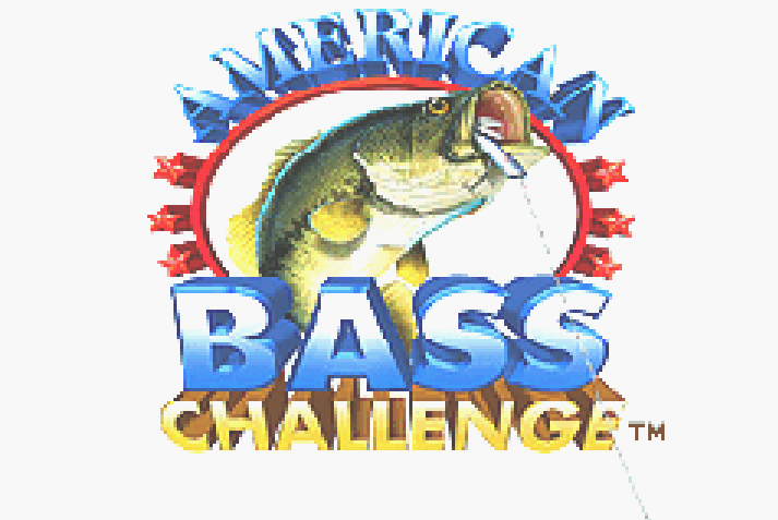 American Bass Challenge Title Screen